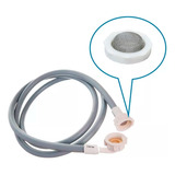 Kit Mangueira Entrada Água 3 Mts Original Brastemp+ Peneira 