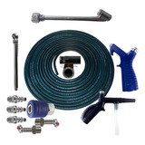 Kit Mangueira P/compressor Ar 1/4 20m Bico Encher Pneu Schw