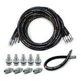 Kit Mangueira Prensada Suspensão A Ar 8mm/10mm Saveiro G3
