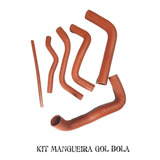 Kit Mangueira Silicone Radiador Gol Bola\g3\g4 Motor Ap Ver