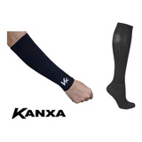 Kit Manguito Kanxa Futebol Meiao Profissional Promoção Curto