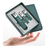 Kit Manicure Aço Inox Classic Cortador Unhas Curvo E Angula