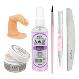 Kit Manicure Unha Completo Acompanha Dedo