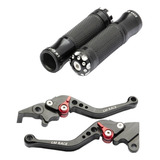 Kit Manopla Manete Esportivo Cb300 Xre300 Falcon Bros Titan