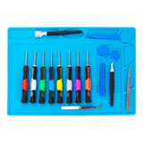 Kit Manta Antiestática Celular Manutenção + Chaves Precisão