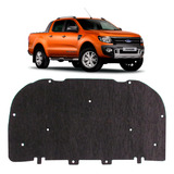 Kit Manta Forro Do Capô + Presilha Ford Ranger 2012 - 2016