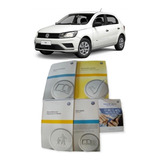 Kit Manual Proprietário Vw Novo Gol G6 Sem Uso Original 