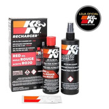Kit Manutenção Filtro Ar K&n Recharger 99-5050 + Adesivo K&n