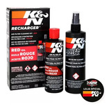 Kit Manutenção Filtro Ar K&n Recharger 99-5050 Red Vermelho