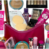 Kit Maquiagem Barata De Qualidade Base Facial + Bolsa Brinde