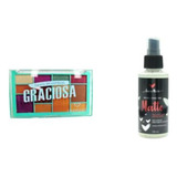Kit Maquiagem Paleta De Sombras + Bruma Fixadora