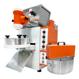 Kit Máquina De Salgados Compacta Mix + Masseira Elétrica 5kg