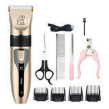 Kit Máquina De Tosa Pet Dog Hair Clipper Machine