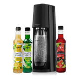 Kit Máquina Para Gaseificar Água Sodastream Terra+3 Dilutes