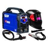 Kit Maquina Solda Inversora Flama 161bv Boxer Mascara 