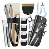 Kit Maquina Tosa Banho E Tosa Completo E Kit Tesoura Pet