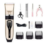 Kit Maquina Tosa Profissional Pets Cortar Tosar Cães Gatos