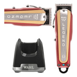 Kit Máquina Wahl Legend Cordless 5 Stars Com Base De Carga
