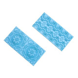 Kit Marcador De Girassol Para Confeitar 6,9x14,3x0,3cm 2 Un Cor Azul