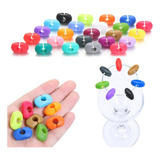 Kit Marcador De Taças E Copos Com 20 Unidades Em Silicone