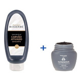 Kit Mascára De Carvão + Sábonete Esfoliante Facial Black