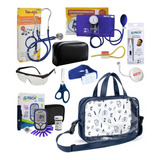 Kit Material De Enfermagem Premium Completo + Glicose G-tech