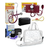 Kit Material Estágio De Enfermagem Premium + Glicose G-tech