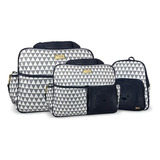Kit Maternidade Sacola, Frasqueira E Mochila 3 Pçs Mave