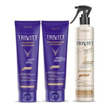 Kit Matizante Itallian Trivitt Sh280ml Cond250+ Reconst Inst