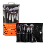 Kit Max 10 Pincéis Profissional A100 Linha Essencial