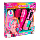 Kit Mechas Coloridas Beleza Make Infantil Polibrink Mk48