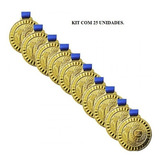 Kit Medalha 25 Unidades 29mm Mini