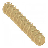 Kit Medalha Vitória Futebol 50mm 10 Unidades