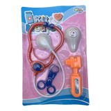 Kit Médico Infantil 4 Peças Medical Set - Brinquedo