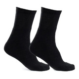 Kit Meia 6 Par Meia Cano Alto Longo Meias Grossas Masculina
