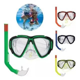 Kit Mergulho C/snorkel Adulto Verão Praia Piscina