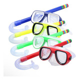 Kit Mergulho Infantil Snorkel E Óculos Piscina Banho Praia
