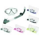 Kit Mergulho Seasub Mascara Silicone + Nadadadeira + Snorkel