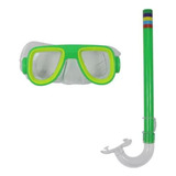 Kit Mergulho Snorkel Premium Infantil Silicone Natação
