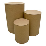 Kit Mesinhas Redondas Para Festa - Mesinha Decorativa