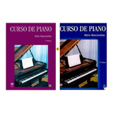 Kit Método Curso De Piano Mario Mascarenhas Vol 1 + Vol 2
