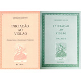 Kit Métodos Iniciação Ao Violão Henrique Pinto Vol 1 + Vol 2