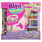 Kit Miçangas Biju Collection Top Trend Do It Yourself Dmtoys Cor Colorido