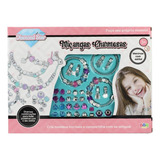 Kit Miçangas Infantil Conjunto Mini Jóia Bracelete Pulseiras