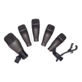 Kit Microfone Bateria Samson Kit Dk 705