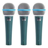 Kit Microfone De Mão Waldman Broadcast Bt-5800 Supercardióid