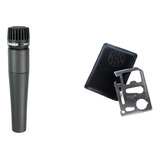 Kit Microfone Instrumento Sm57-lc+ Survival Kit Shure