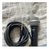 Kit Microfone Shure Sv 100, Cabo E Pedestal