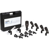 Kit Microfones P/ Bateria Samson Dk707 07 Peças Clip Fixação