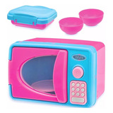 Kit Microondas Infantil Com Som E Luz - Le Chef - Usual Bri